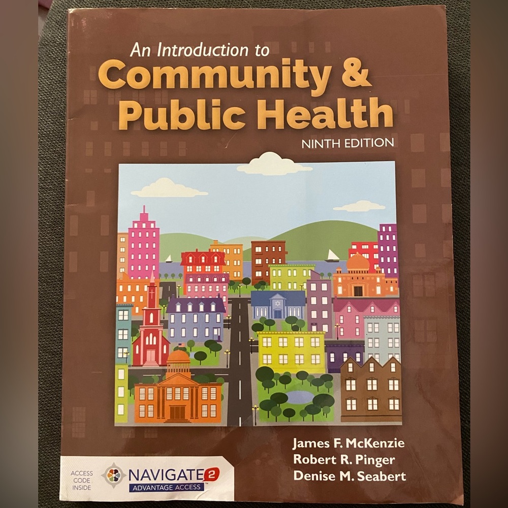 An introduction to community and public health 9th edition textbook with online